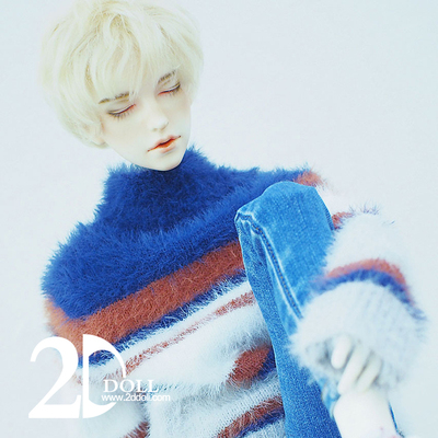 bjd-2d男68叔1/3翊Yi（sd娃娃同类正版树脂）2ddoll三分球形人形