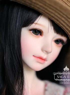 bjd黑曜石1/3女Elsie（sd娃娃xagadoll人形裸娃三分裸娃