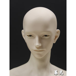 官方现货bjd妙玩人形三分/75叔头暮光&永夜素头双抗树脂3分小喵汪