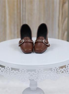 【咔咔星球】BJD3分sd16/gr/ DD娃鞋，皮带扣方头高跟鞋