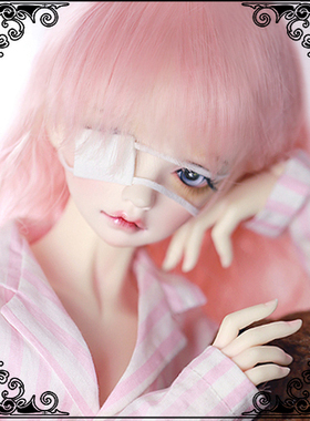 bjd黑曜石xaga 1/3女zoe（sd娃娃同类正版树脂三分人形病娇萝莉