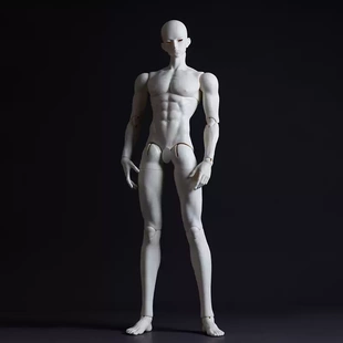 幽谷人形75壮叔单体身体素体双开门bjd小喵汪3分B75-02