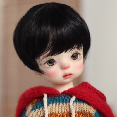 男款4分6分8分星球高温丝短发