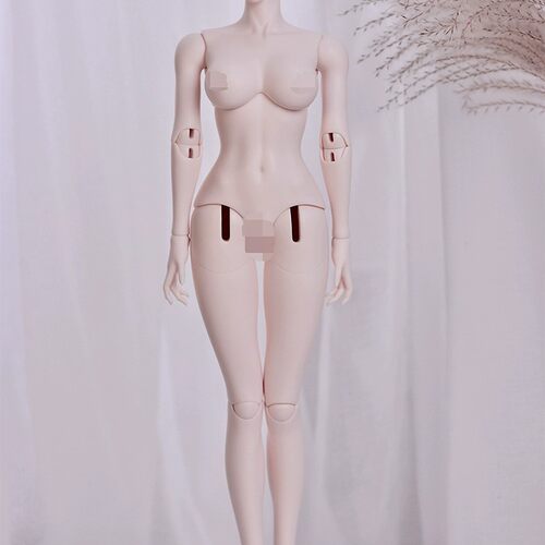 bjd特四692小胸二代女体缩TD缩小四分大女特体素体单体配身体