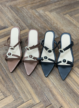 【咔咔星球】X BJD娃鞋 3分SD/DD/SDGR/SD16 水钻扣高跟凉拖