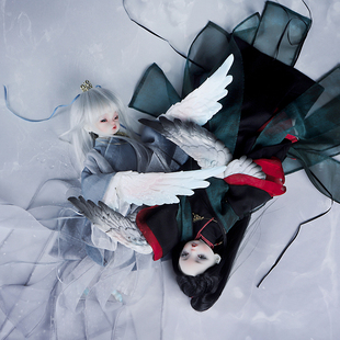 DZ青鸟清风明月6分BJD翅膀1/6官方SD人偶男娃全套DollZone新