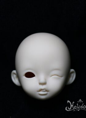 bjd单头HD1/8八分女娃 毛毛素头