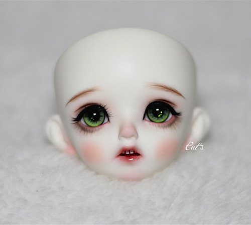 【小喵汪店铺妆】bjd化妆--柒喵 粉彩妆-napi卡肉carol 展示