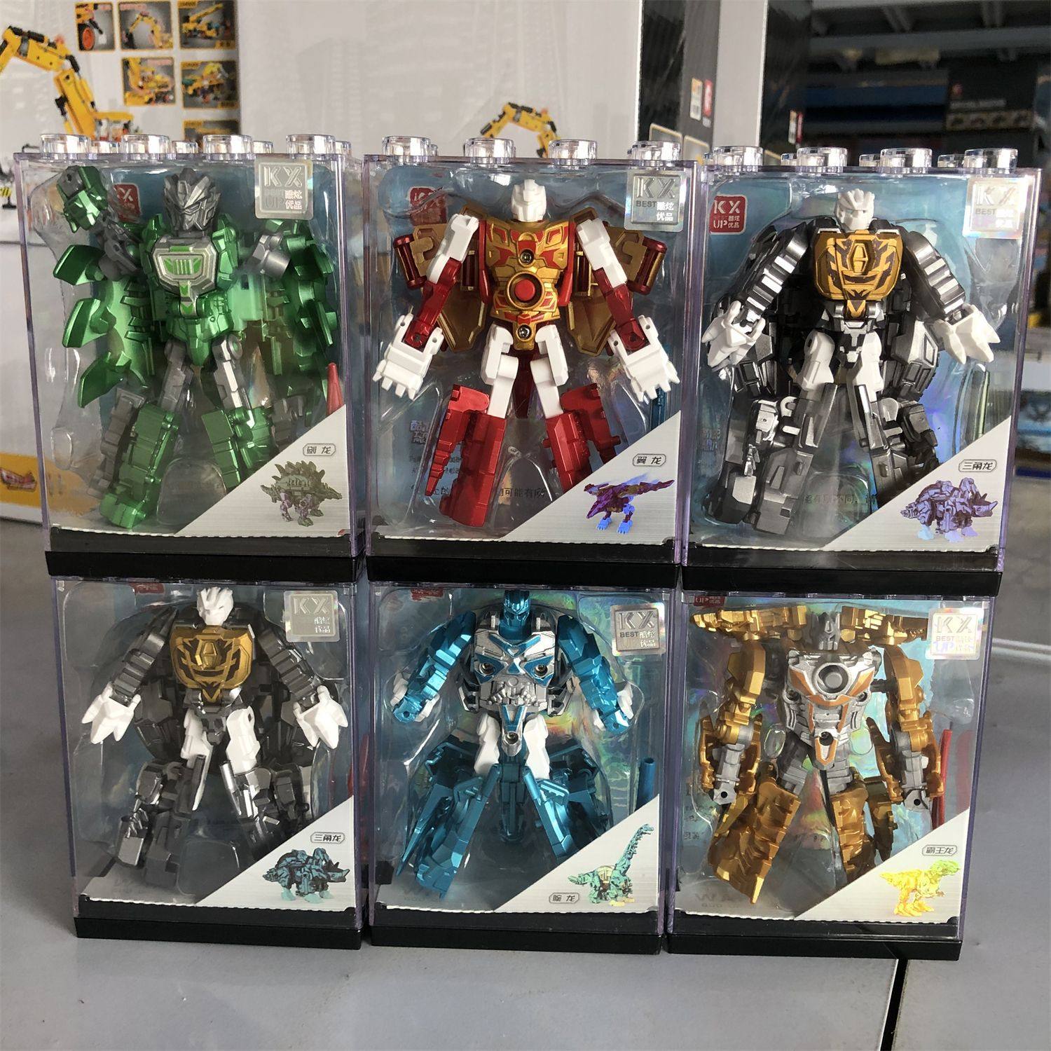 酷炫模型恐龙变形合体机器人霸王龙金刚展示盒男孩儿童益智玩具,玩具/童车/益智/积木/模型,儿童机器人/变形玩具,淘宝优惠券,粉丝福利购,淘宝优惠卷