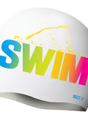 韩国制造SDOC舒适印花泳帽甜美系泳帽可爱泳帽防氯护发可爱女神款