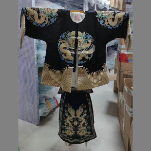京剧戏剧戏装男武生箭衣马褂武家坡薛平贵文昭关伍子胥戏曲服装