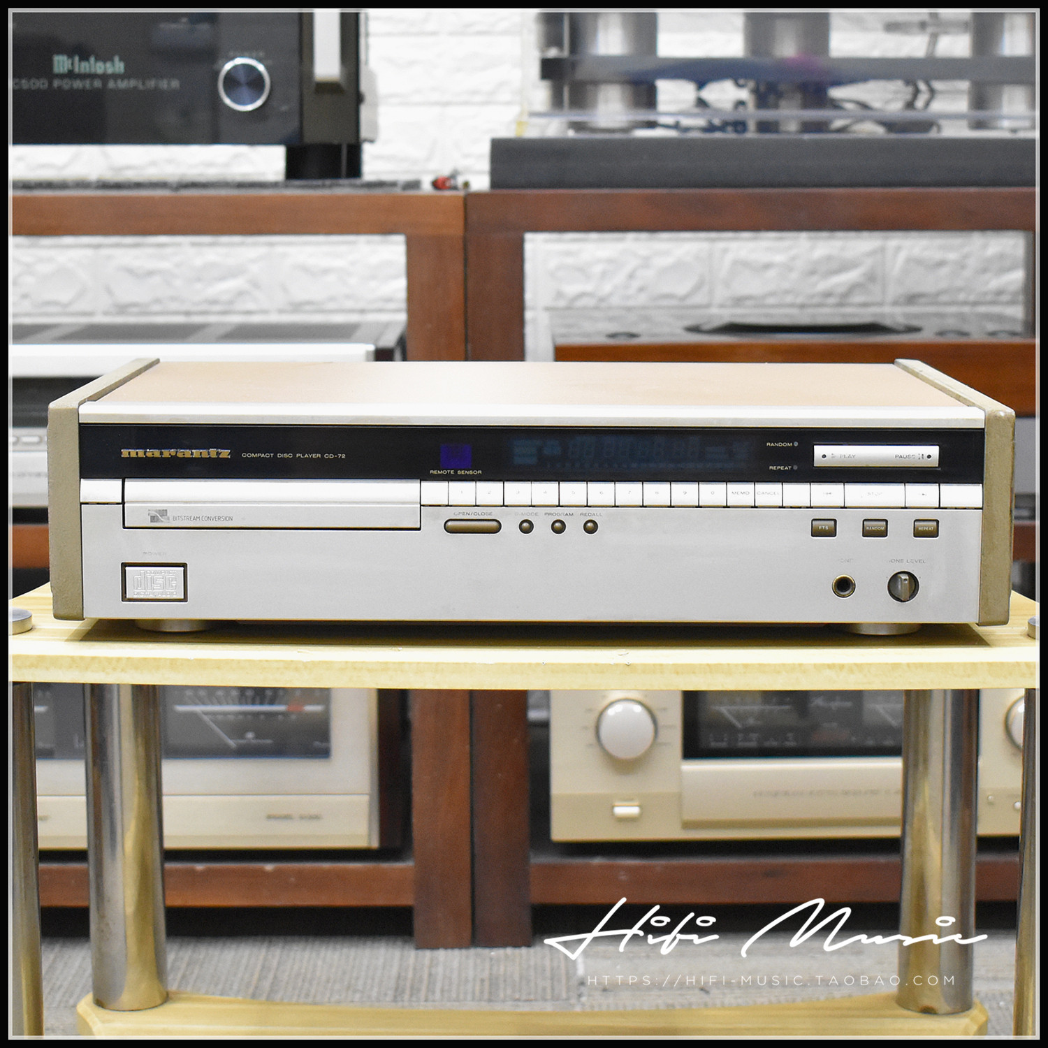 二手原装日本进口 Marantz/马兰士 CD-72 HIFI发烧CD机 220V