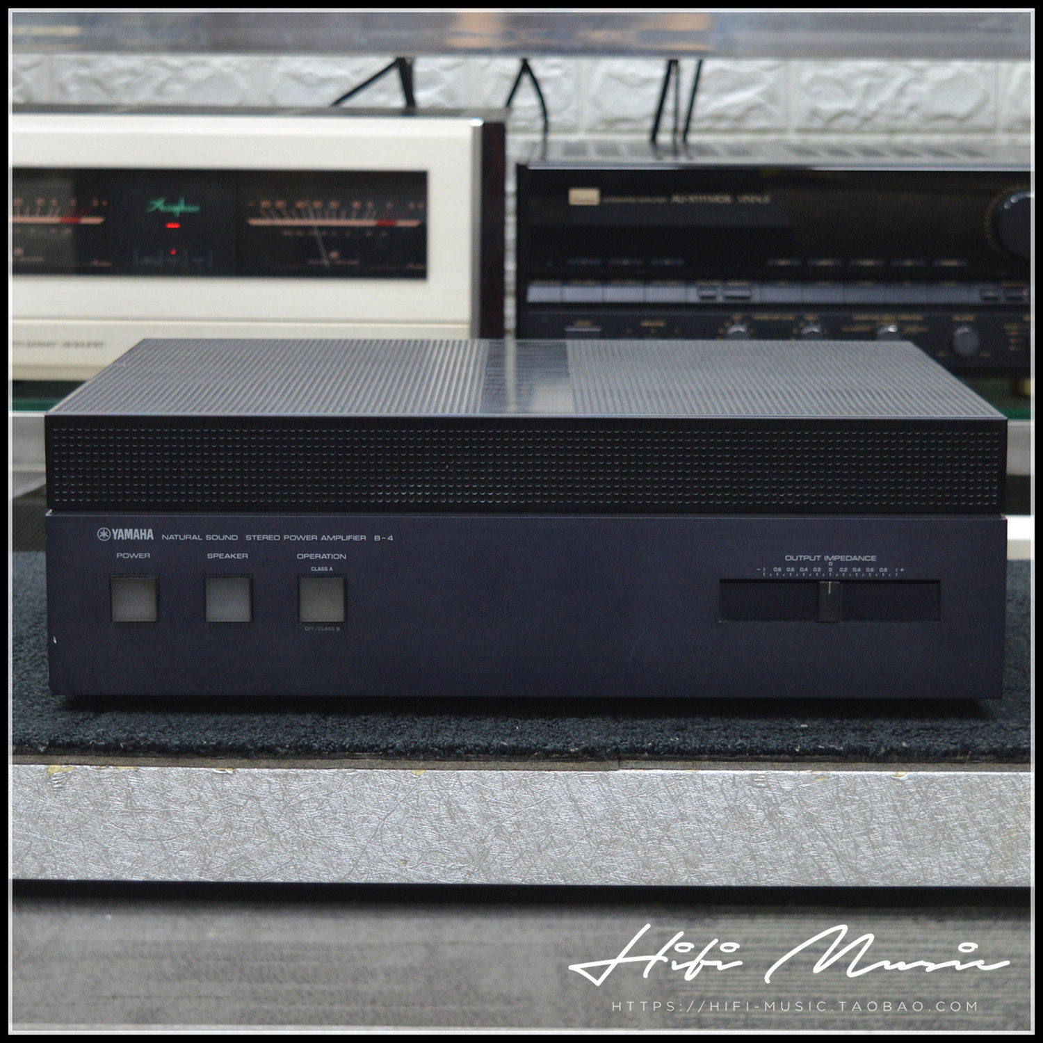 二手原装日本 Yamaha/雅马哈 B-4 甲类后级发烧功放 原