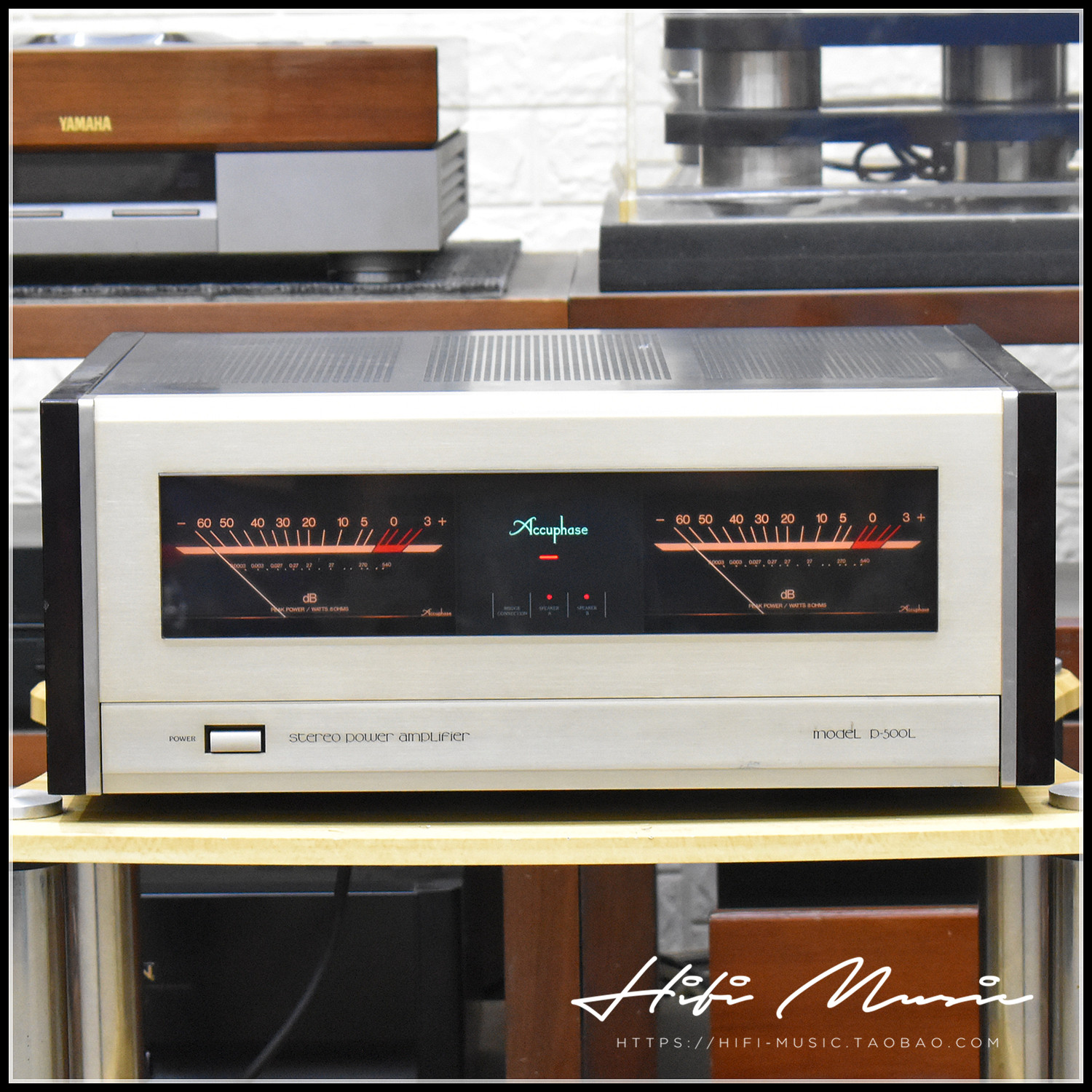 二手原装日本进口 Accuphase/金嗓子 p-500L HIFI发烧大功率后级