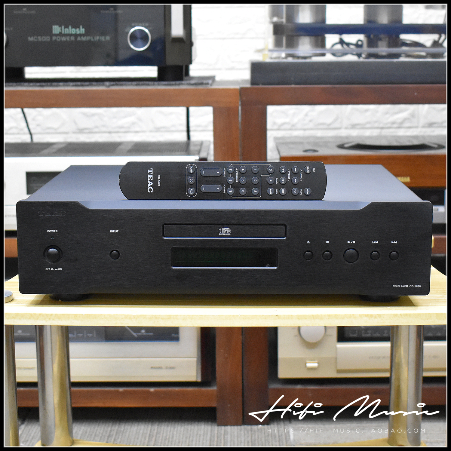 teac第一音响CD-1620发烧CD机