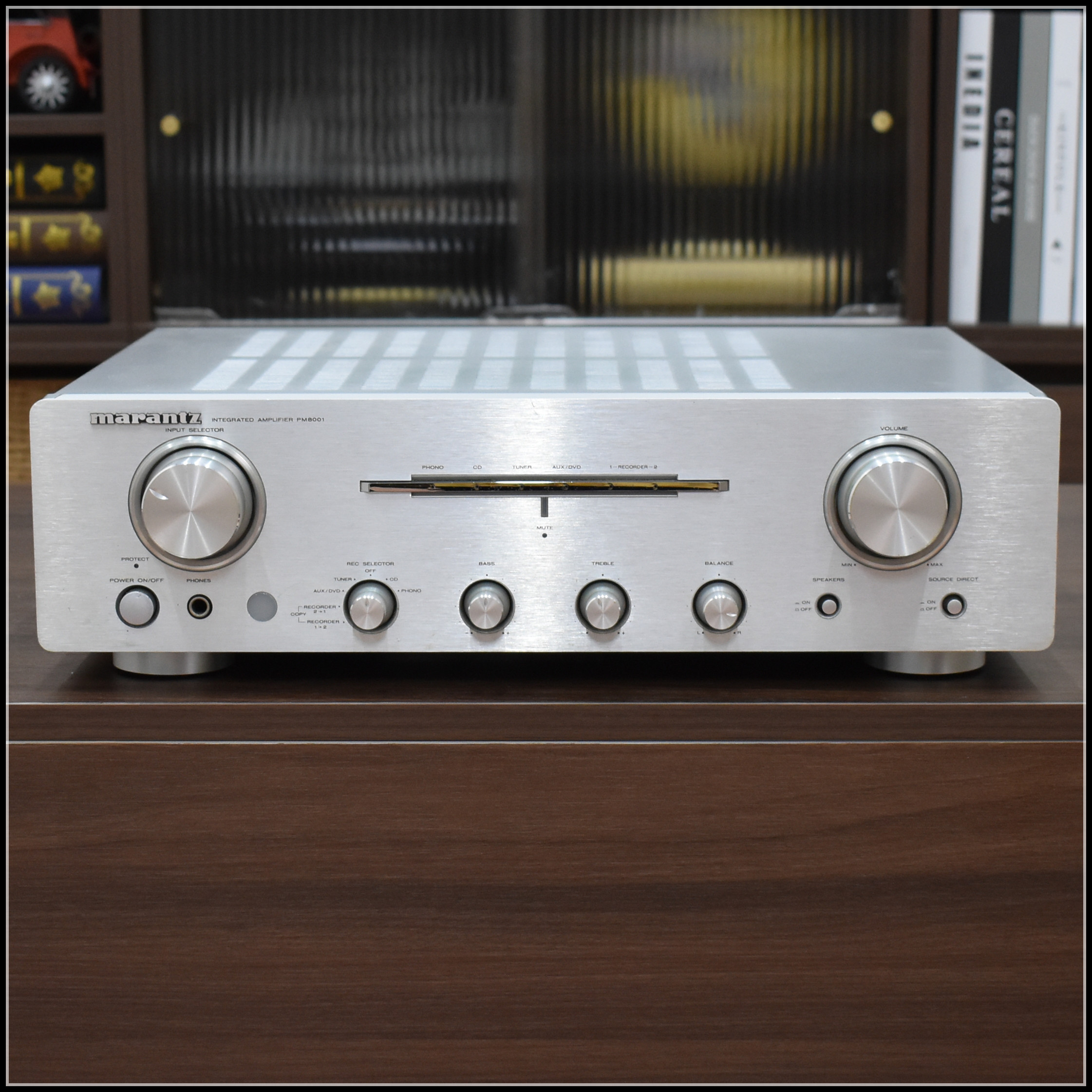 二手日本原装 MARANTZ/马兰士PM-6001 HIFI发烧功放 现货银色100V