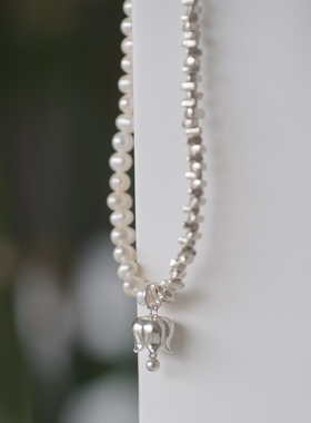 手工铃兰纯银女生珍珠手链