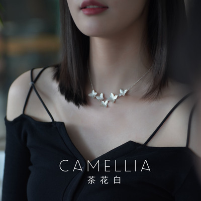 小仙女绝美纯银锁骨链