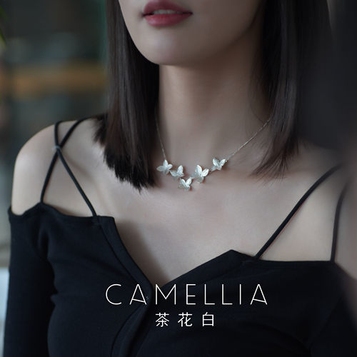 小仙女绝美纯银锁骨链