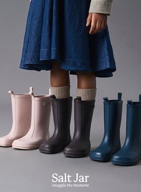 salt jar选品 Bundgaard 防水防滑儿童长筒阿特拉斯雨靴