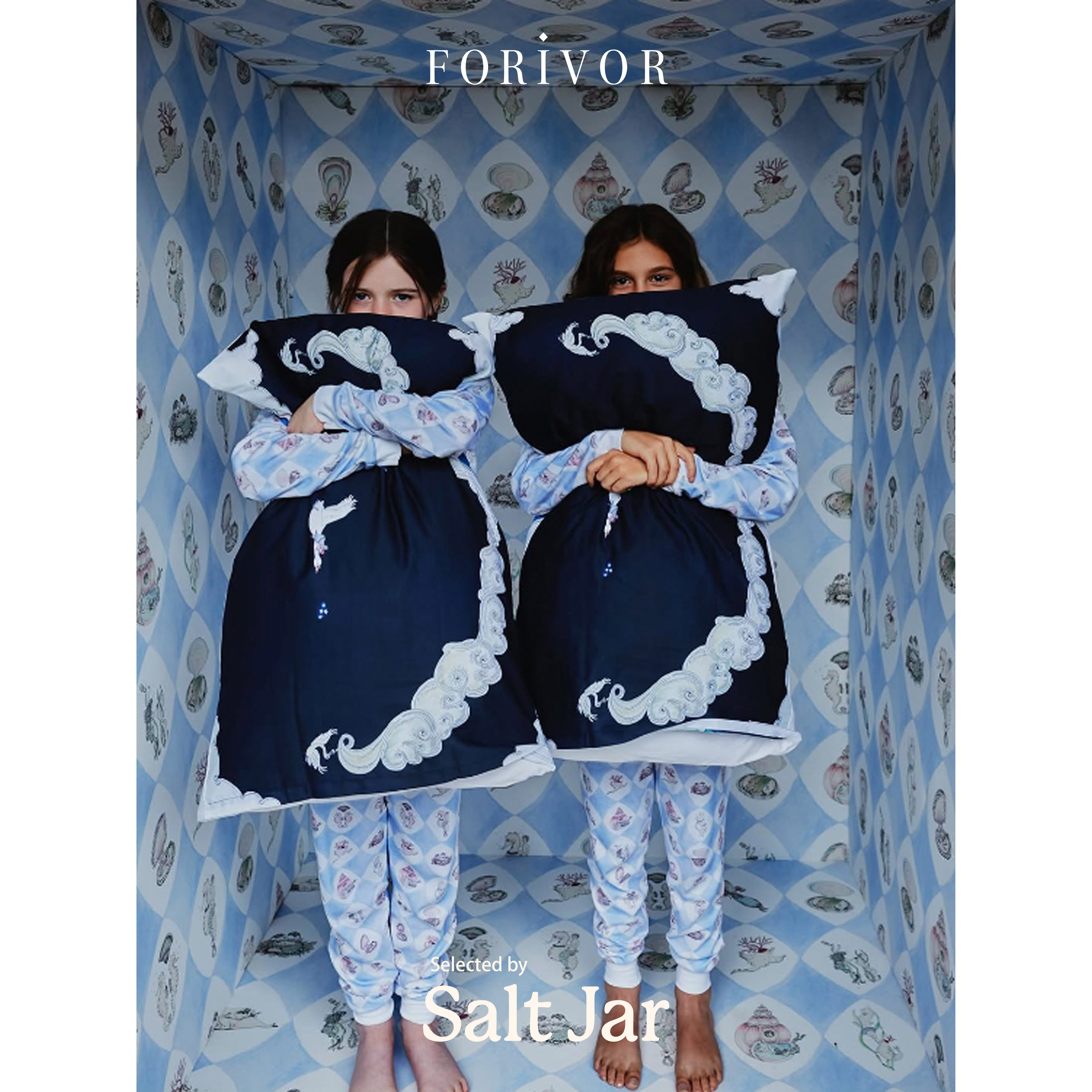 salt jar选品 英国小众Forivor婴儿家居服棉纱口水巾枕套被子
