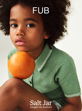 salt jar选品 2026fub春夏新品 kid纯棉短袖长袖T恤袜子