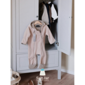 Terre丹麦小雨伞儿童摇粒绒连体服宝宝羽绒服 salt jar选品Ver