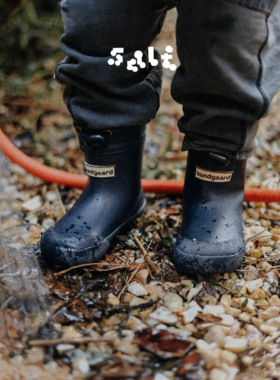 盐巴选品 Bundgaard 小束口超轻男女宝宝幼儿园防水防滑卡夫雨靴