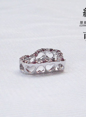 缕空天然石榴石吊坠情人节礼物