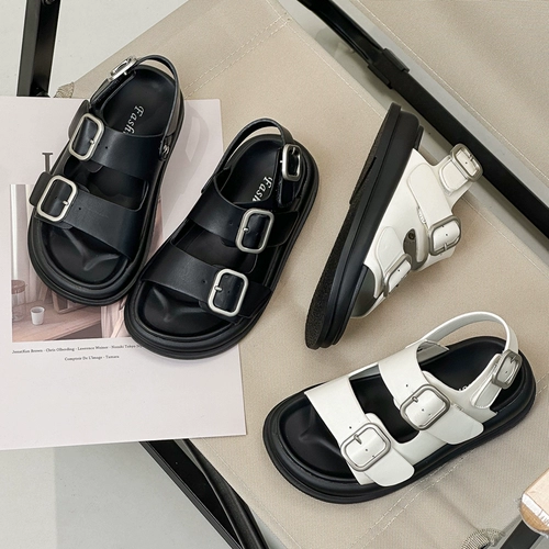 Детские летние сандалии для отдыха подходит для мужчин и женщин, модная пляжная обувь, в западном стиле