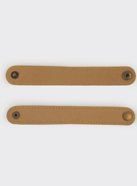 买一送一 可水洗牛皮纸钉扣式绕线器手机电脑线耳机绕线