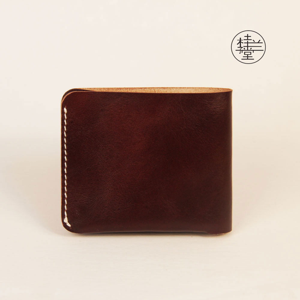 手工皮具 原创设计 头层牛皮 男女短钱包生日礼物商务休闲手工包