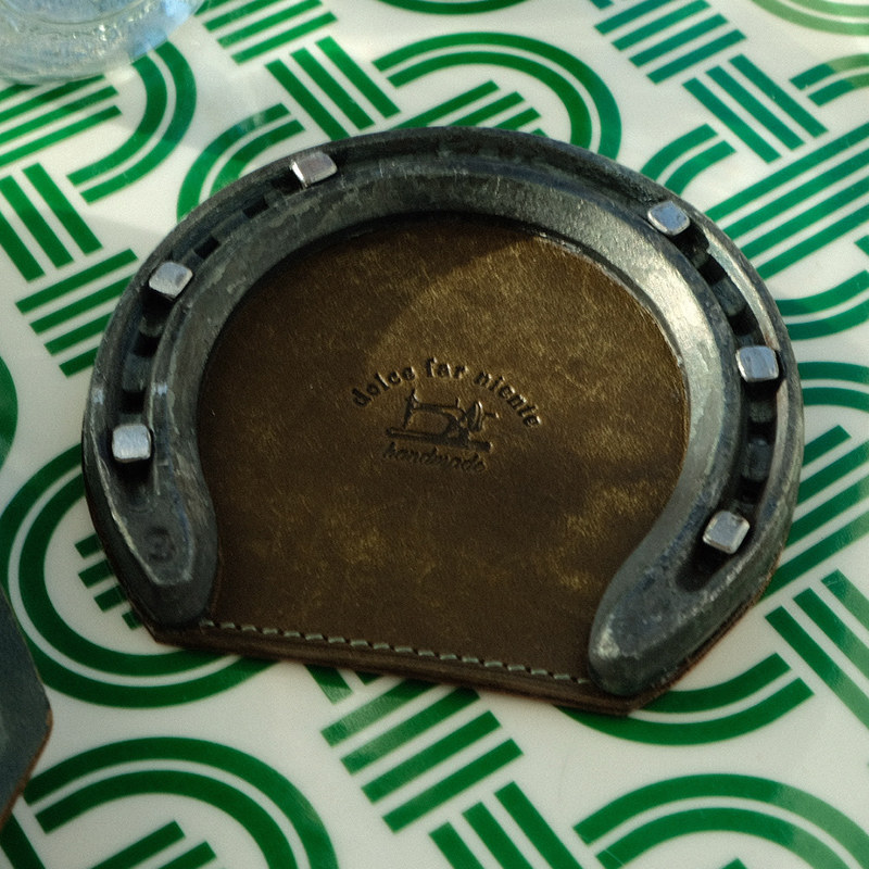 高逼格调性马掌马蹄铁牛皮文创复古创意真皮咖啡茶杯垫可定制logo,餐饮具,杯垫,淘宝优惠券,粉丝福利购,淘宝优惠卷