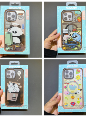 PICOCICI皮克嘻嘻适用苹果16手机壳新款iphone16pro高级磁吸Magsafe卡通可爱情侣创意苹果16promax防摔保护套