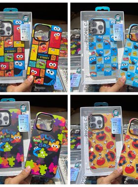 【芝麻街联名款】Benks适用15promax磁吸手机壳全包防摔15pro磨砂Mate60pro pro+ 16promax