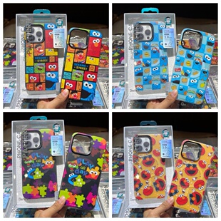 【芝麻街联名款】Benks适用15promax磁吸手机壳全包防摔15pro磨砂Mate60pro pro+ 16promax