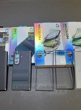 Benks适用三星zfold7极光凯芙拉手机壳w26磁吸ZFold7凯夫拉折叠屏保前壳钢化膜镜头膜菱格中轴fold7后壳