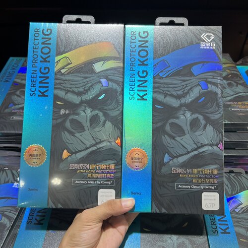 邦克仕金刚康宁听筒防尘网钢化膜