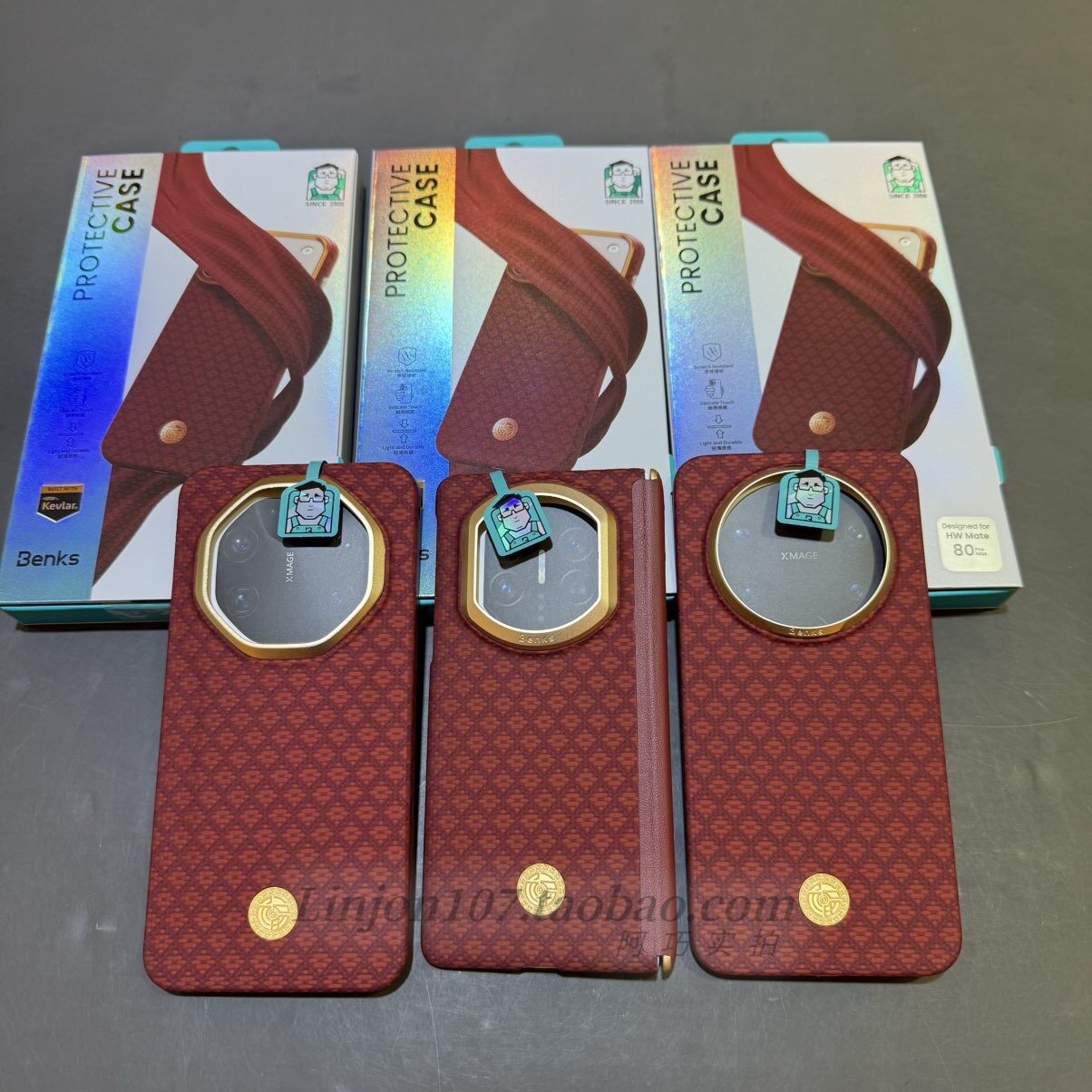 【天赐鸿福】Benks适用华为Mate80RS非凡大师凯芙拉磁吸手机壳马年红色新款mate80promax保护套碳纤维matex7