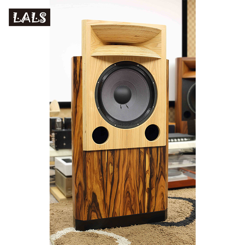 台湾原木号角音箱雷尔斯Precision15 15寸落地号角hifi发烧音箱