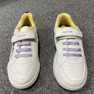 女童休闲透气跑步鞋 外贸出口儿童运动板鞋 轻便防滑透气小白鞋