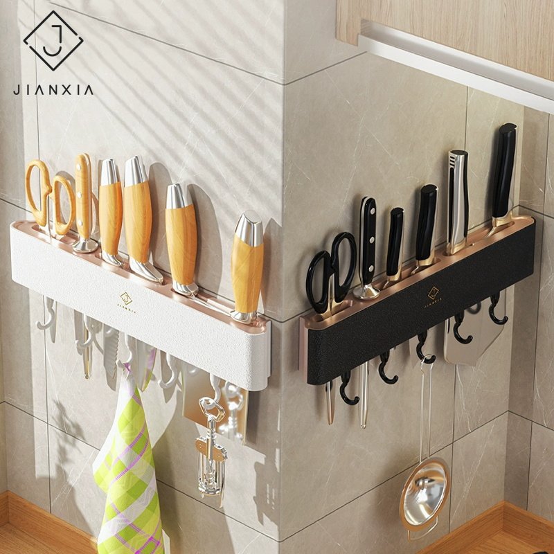建厦壁挂式刀架赠送5挂钩大容量