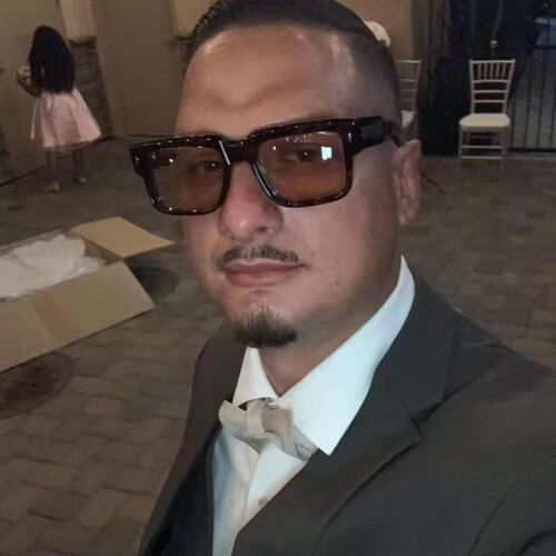 复古方框板材大框墨镜