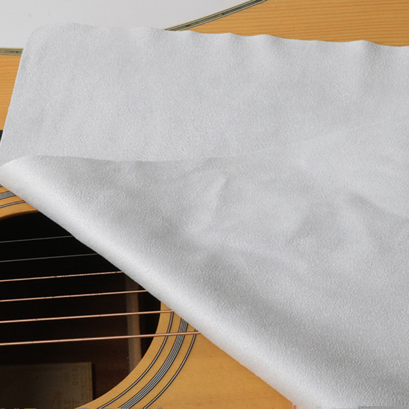 加厚鹿皮海岛丝20厘米大尺寸擦拭布擦琴布麂皮绒眼镜布可定制LOGO
