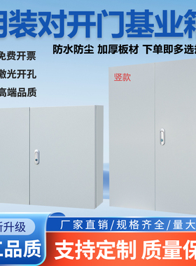 JXF1室内横竖款对开门基业箱配电箱双开门明装电控箱布线箱开关箱