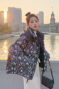 【大货已出】复古大碎花和小碎花羽绒服229-8197-P245控368图片
