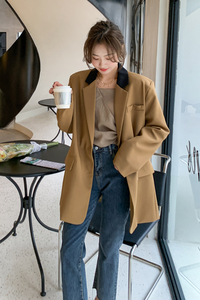 独特漂亮休闲西装外套女春秋2025超火好看炸街高级感小众韩版西服图片