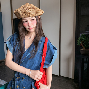 【现货】25年夏天牛仔连衣裙2B175-8332-P145控218图片