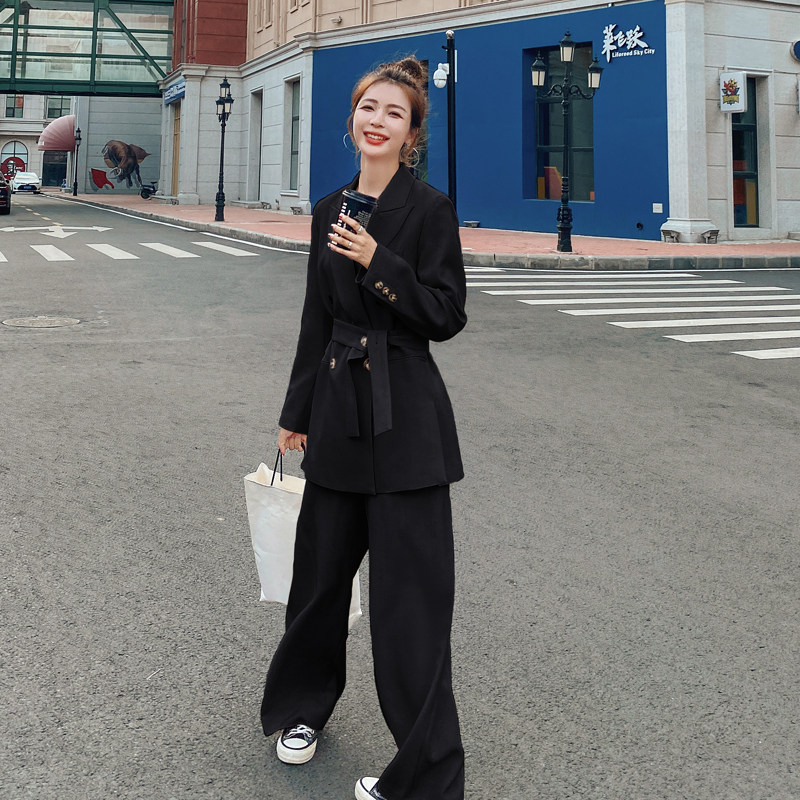 现货21秋季小西装P120K178+阔腿裤套装229-8151-P160-K228，女装西装，浙宝229