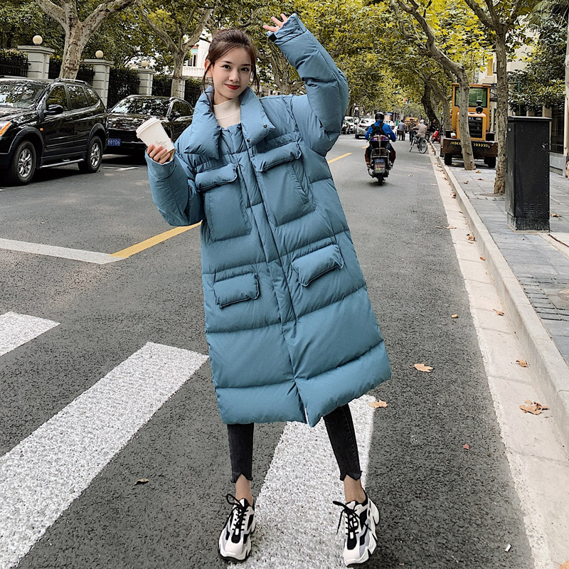 大货已出冬装宽松显瘦长款棉衣女多口袋棉服229-8136-P175-K258,女装棉衣/棉服,浙宝229